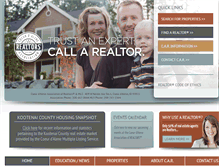 Tablet Screenshot of cdarealtors.com